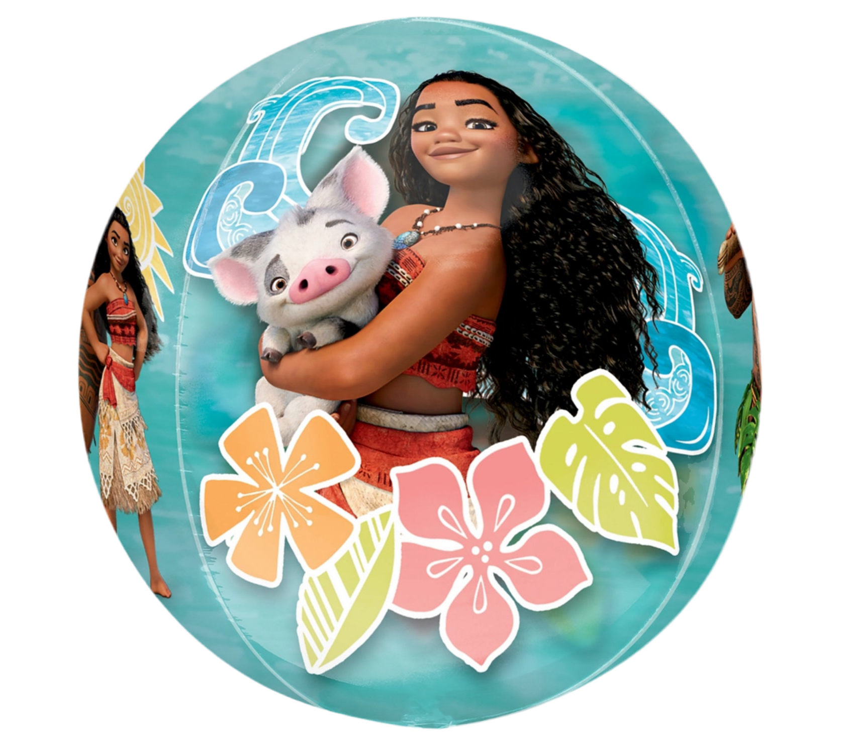 Anagram 15" Moana Orbz Balloons